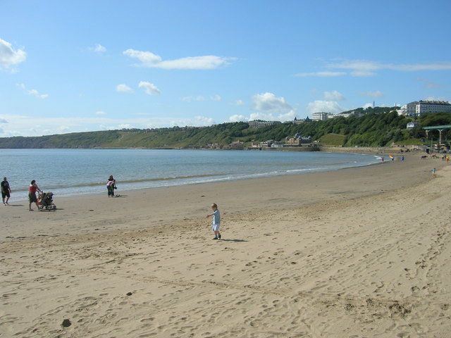 Caravan park next to the beach - lovely!